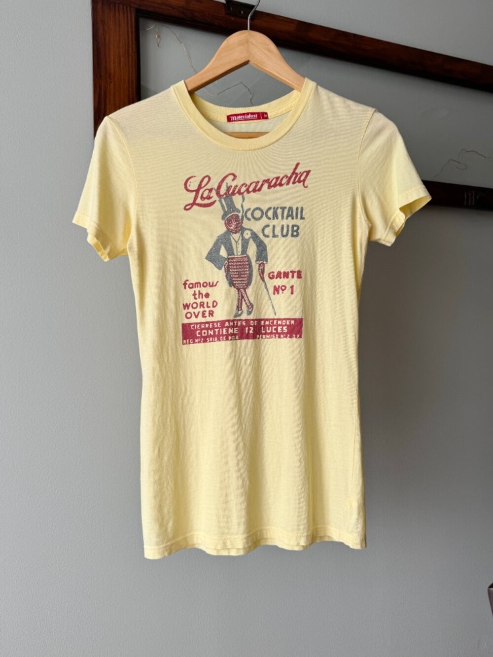 La Cucaracha Mexican Bar Cantina T-shirt - Picture 4 of 14